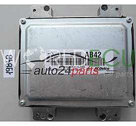Motorsteuergerät ECU Steuergerät OPEL CORSA ACDelco 12665802 AB42, 12665802AB42