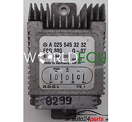 MODULO DI RAFFREDDAMENTO E VENTILATOR MERCEDES A-CLASSE A 025 545 32 32, A 025 545 32 32, 89 8940 000, 898940000