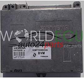 Calculateur Moteur RENAULT ESPACE 2.2 S101723115 B, S101723115B, HOM7700860329, 7700862206