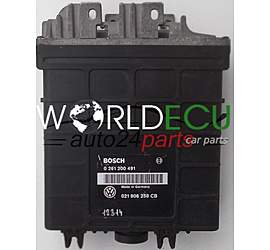 CENTRALINA MOTORE VW VOLKSWAGEN GOLF PASSAT 2.8 BOSCH 0 261 200 491, 0261200491, 021 906 258 CB, 021906258CB