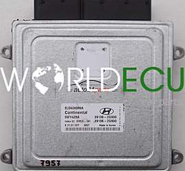 ECU ENGINE CONTROLLER HYUNDAI IX35 2.0, 5WY4J29A, 39136-2G930, 391362G930, 391062G930