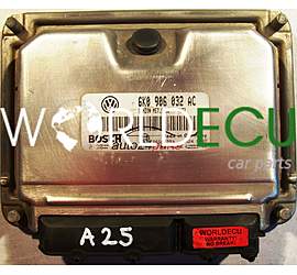MOTORSTEUERGERÄT ECU STEUERGERAT SEAT IBIZA 1.4 6K0906032AC, 6K0 906 032 AC, BOSCH 0 261 207 228, 0261207228
