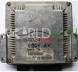 Centralina motore CITROEN C5 2.2 HDI BOSCH 0281010938, 0 281 010 938, 9646196480, 96 461 964 80, 9640938180 EDC15C2 48