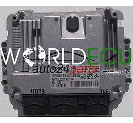 CENTRALINA MOTORE CITROEN PEUGEOT 407 1.6 HDI, BOSCH 0 281 011 633, 0281011633, 96 585 761 80, 9658576180, 9653958980