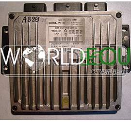 CENTRALINA MOTORE R0411C023D / 9648966680 / 9656908380 / DDCR 81110F