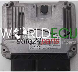 CENTRALINA MOTORE VOLKSWAGEN GOLF 2.0 TDI BOSCH 0 281 014 063, 0281014063, 03G 906 021 PP, 03G906021PP, 03G906021AN, EDC16U34