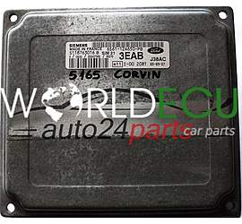 CENTRALINA DO MOTORE FORD CONNECT 1.8 TDCI 6S6112A650PB, 6S61-12A650-PB 3EAB, S118763016B, S118763016 B SIM 21