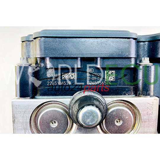 ABS PUMPE BLOCK HYDRAULIKPUMPE STEUERGERÄT OPEL INSIGNIA 84315515, 0265259379, 0265956574