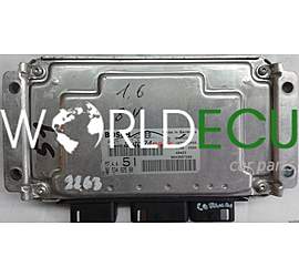 CENTRALINA MOTORE CITROEN XSARA PICASSO 1.6 BOSCH 0 261 207 318 0261207318 9653492580 9643897580 M7.4.4 51