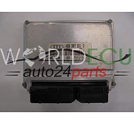 Engine control unit - ECU controllers AUDI 0261206380 4B0907551G