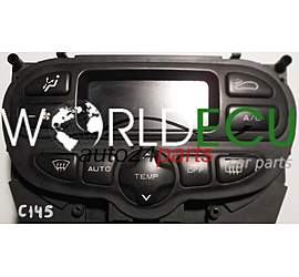 RISCALDAMENTO E PANNELLO DI CONTROLLO ARIA CONDIZIONATA INTERRUTTORE CLIMATRONIC PEUGEOT 307 BEHR 92054 01, GKR 9140010385, 96430991XT, 96430991 XT, 96 430 991 XT