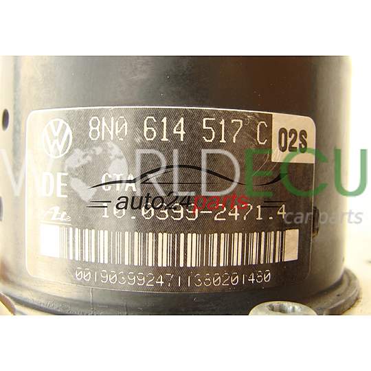 Abs Pump Module AUDI 8N0614517C, 10.0399-2471.4, 10039924714, 8N0907379E