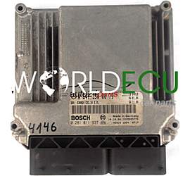 ECU ENGINE CONTROLLER MERCEDES W211 E270 2.7 CDI BOSCH 0281011937, 0 281 011 937, A6471500079, A 647 150 00 79, 6471500079, ED0064 CR3.14, 1039S05776