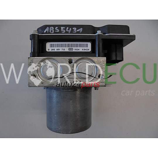 ABS PUMPE BLOCK HYDRAULIKPUMPE STEUERGERÄT AUDI 0265236402 8K0614517FF 8K0907379BR 0265951713