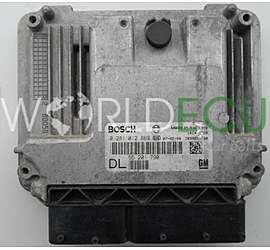 CENTRALINA MOTORE OPEL VECTRA SIGNUM 1.9 CDTI Z19DT Z19DTL Z19DTH 55201790 DL, 55 201 790 DL, BOSCH 0281012869 , 0 281 012 869, 55205626, 55 205 626, 1232118, 12 32 118
