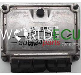 ECU ENGINE CONTROLLER SEAT LEON TOLEDO 1.9 TDI 038 906 012 HD, 038906012HD, BOSCH 0 281 011 312, 0281011312