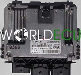 CENTRALINA MOTORE PEUGEOT, CITROEN BERLINGO, BOSCH 0 281 018 228, BOSCH 0281018228, 96 788 182 80, 9678818280, EDC17C10