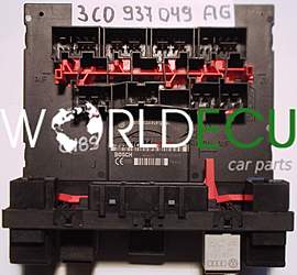 Centralina de comando do sistema confort  BORDNETZSTEUERGERÄT VOLKSWAGEN H52/S2002 3C0937049AG, 3C0 937 049 AG