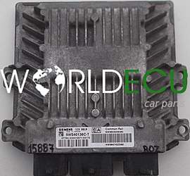 CENTRALINA MOTORE CITROEN PEUGEOT 2.0 HDI SIEMENS 5WS40136C-T, 5WS40136CT, SW9653059380, HW9647423380