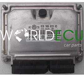 CENTRALINA MOTORE VW VOLKSWAGEN PASSAT 1.9 TDI AVF 038 906 019 KD, 038906019KD, BOSCH 0 281 011 205, 0281011205, 1039S01966