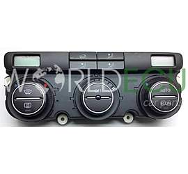 RISCALDAMENTO E PANNELLO DI CONTROLLO ARIA CONDIZIONATA INTERRUTTORE CLIMATRONIC VW VOLKSWAGEN GOLF TOURAN 1K0907044AT, 1K0 907 044 AT, HELLA 5HB008731-10, 5HB 008 731-10