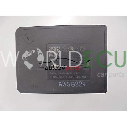 ABS PUMPE BLOCK HYDRAULIKPUMPE STEUERGERÄT CITROEN PEUGEOT OPEL FIAT 9860815480 10.0917-3985.3 10091739853