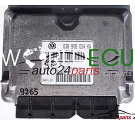 CENTRALINA MOTORE VW VOLKSWAGEN POLO, SEAT 1.4, 036 906 034 KA, 036906034KA, 61601.309.01, 6160130901, CR1 MY2 271 05, CR1MY227105, IAW4TV.KA