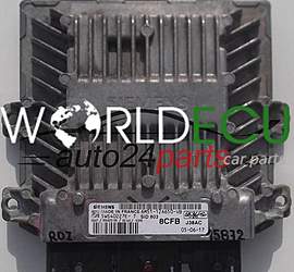 MOTORSTEUERGERÄT ECU STEUERGERAT FORD FOCUS C-MAX 2.0 TDCI SIEMENS 5WS40227E-T, 5WS40227ET, 6M51-12A650-VB, 6M5112A650VB