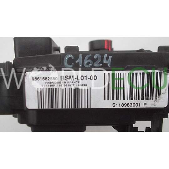 CENTRALINA DE COMANDO DO SISTEMA CONFORT PEUGEOT 407 SIEMENS S118983001P, S118983001 P, 9661682580
