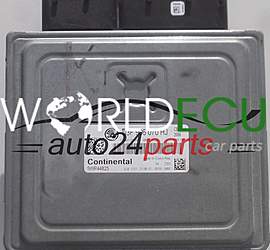MOTORSTEUERGERÄT ECU STEUERGERÄT VOLKSWAGEN AUDI SEAT SKODA 1.2 TSI CONTINENTAL 5WP44825, 03F 906 070 HJ, 03F906070HJ, 03F907309AK, SIMOS 10.22A