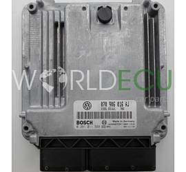 CENTRALINA MOTORE VW VOLKSWAGEN T5 2.5 TDI 070906016AJ, 070 906 016 AJ, BOSCH 0281011568, 0 281 011 568, DIESEL EDC16U1 7002 1039S07534