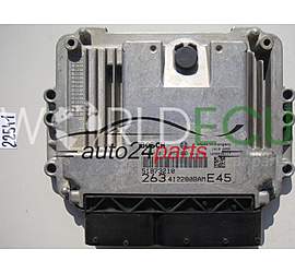 Engine control unit - ECU controllers FIAT DOBLO 1.6 JTD BOSCH 0 281 017 012, 0281017012, 51873210