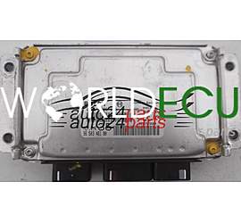 БЛОК УПРАВЛЕНИЯ ДВИГАТЕЛЕМ PEUGEOT 307 1.6 16V BOSCH 0 261 206 943, 0261206943, 96 503 461 80, 9650346180, 9638765680