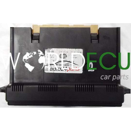 HEATING AND AIR CONDITIONING CONTROL PANEL SWITCH CLIMATRONIC AUDI A3 S3 A4 S4 RS4 8L0 820 043 D, 8L0820043D, HELLA 5HB 007 608-04, 5HB00760804