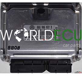 CENTRALINA MOTORE VW VOLKSWAGEN TOURAN 2.0, BOSCH 0 261 201 575, 0261201575, 06G 906 022 B, 06G906022B, ME7.1.1