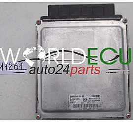 CENTRALINA MOTORE SSANGYONG RODIUS 2.7 DELPHI R0411C013D, A 665 540 40 32, A6655404032, 28014127