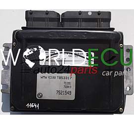 MOTORSTEUERGERÄT ECU STEUERGERAT MINI ONE COOPER 1.6 SIEMENS S118012001 L, S118012001L, 1214 7520019-01, 1214752001901