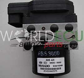 ABS POMPA CENTRALINA HYUNDAI 58920-2C000, 589202C000, MANDO BH60102100, 589002E000, 58900-2E000, 5WY7405A