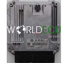 CENTRALINA MOTORE VW WOLKSWAGEN T5 TRANSPORTER 2.0 TDI, BOSCH 0 281 016 272, BOSCH 0281016272, 03L 907 309 K, 03L907309K
