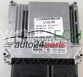 Centralina motore MERCEDES BENZ BOSCH 0 281 012 684, 0281012684, A 646 150 64 91, A6461506491, CR3.44