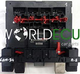 Centralina de comando do sistema confort  BORDNETZSTEUERGERÄT H52/S2002 3C00937049AD, 3C0 937 049 AD DELPHI 28068687 AUDI SEAT SKODA VW