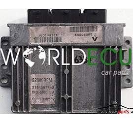 CALCULATEUR MOTEUR RENAULT LAGUNA 1.6 21645977-2, 216459772, 8200142883, 8200045893
