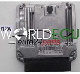 ECU ENGINE CONTROLLER AUDI A6 3.0 TDI BOSCH 0 281 012 270, 0281012270, 4F0 907 401 B, 4F0907401B, 4F0 910 401 N, 4F0910401N, EDC16CP