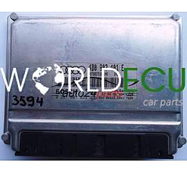 ECU ENGINE CONTROLLER AUDI A6 2.5 TDI 4B0907401E, 4B0 907 401 E, BOSCH 0281001833, 0 281 001 833 MOTORSTEUERUNG D41 28RTE220