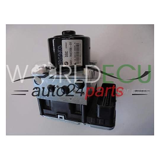 POMPE HYDRAULIQUE ET CALCULATEUR d'ABS BMW 7847256 10092908243