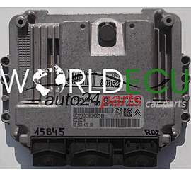 ECU ENGINE CONTROLLER CITROEN, PEUGEOT 307 1.6 HDI, BOSCH 0 281 011 803, 0281011803, 96 568 426 80, 9656842680