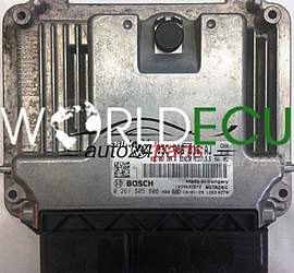 CENTRALINA MOTORE VW VOLKSWAGEN GOLF 1.4 TSI 03C 906 016 AJ, 03C906016AJ, 03C 907 309 A, 03C907309A, BOSCH 0 261 S05 808, 0261S05808, BENZIN MED17.5.5