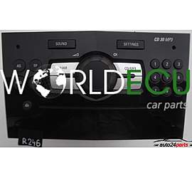 RADIO CD MP3 OPEL CORSA 497 316 088 / 497316088 / 13 357 129 RJ / 13357129RJ / CD30
