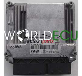 ECU ENGINE CONTROLLER MERCEDES W211 E270 2.7 CDI BOSCH 0 281 011 072, 0281011072, A 647 153 05 79, A6471530579, 6471530579