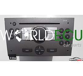 RADIO CD OPEL VECTRA 13 190 853 BM / 13190853MB / 7 644 222 310 / 7644222310 / CD30